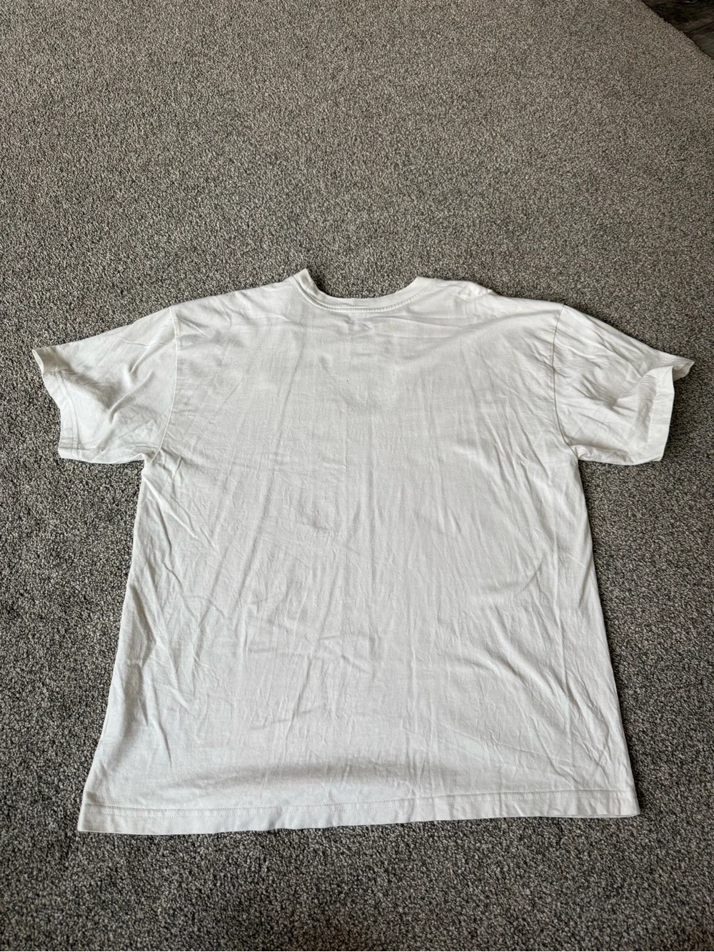 The North Face White Short-Sleeve Crew Tee with Subtle Logo